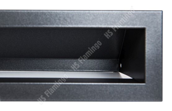 Krbová mřížka OTEVŘENÁ 20x6 cm, bílá