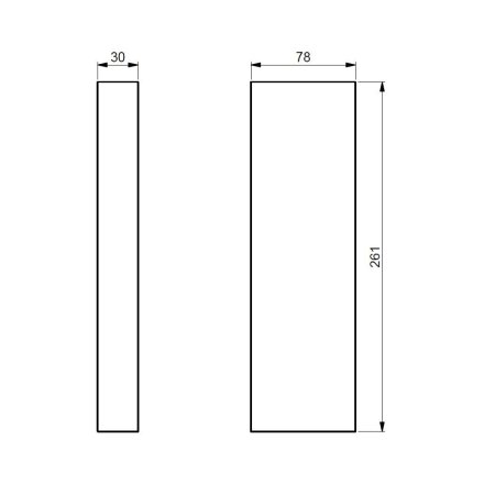 NDV-000106 - FL09K08 - Flamingo DELUXE - Vermikulitová deska 261x78 poz. 1
