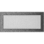 Krbová mřížka 17x37 BASIC staré stříbro