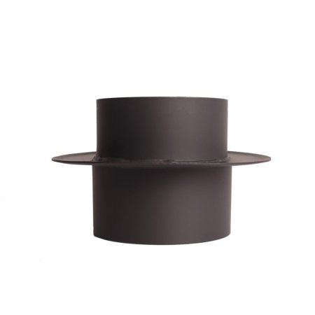 Kouřovod - Přechodka (redukce) do komína s růžicí 200 mm/200 mm/1,5 mm