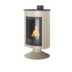 HS FLAMINGO Krbová kamna MASTERFLAMME ® Medie II, krémová