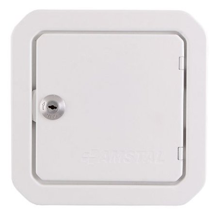 Revizní komínová dvířka 140x140 mm, bílá