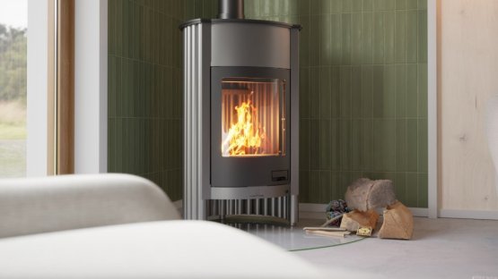 HS FLAMINGO Krbová kamna MASTERFLAMME ® Grande I, šedá