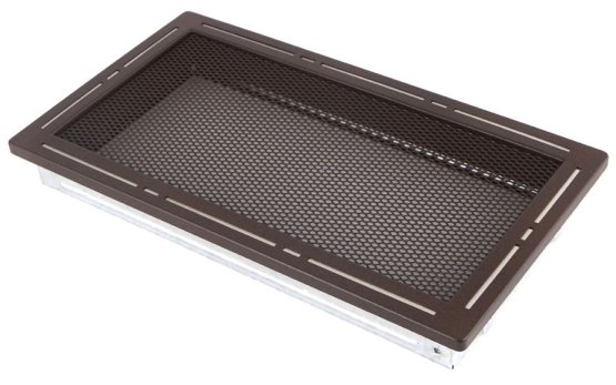 Krbová mřížka 16x32 cm, TREND hnědý brokát