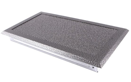 Krbová mřížka 16x32 cm, staré stříbro