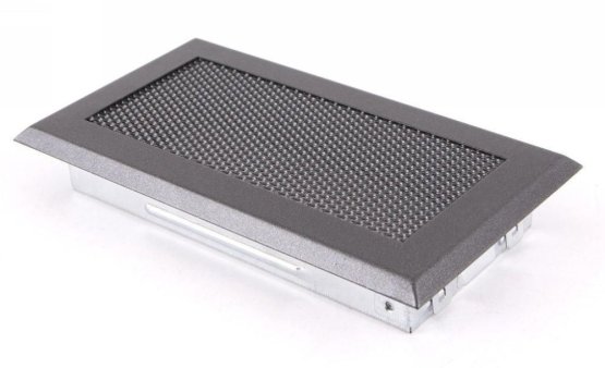 Krbová mřížka 10x20 cm, grafit