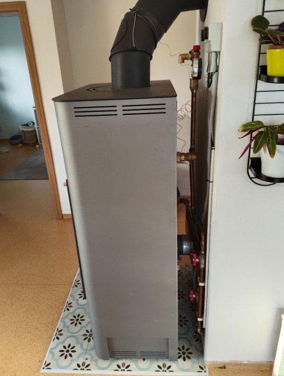 Montáž držáků a přívodu vzduchu